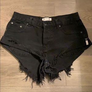 One teaspoon black shorts